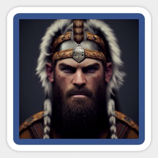 Viking Raider Sticker